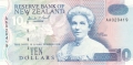 New Zealand 10 Dollars, (1992-97)